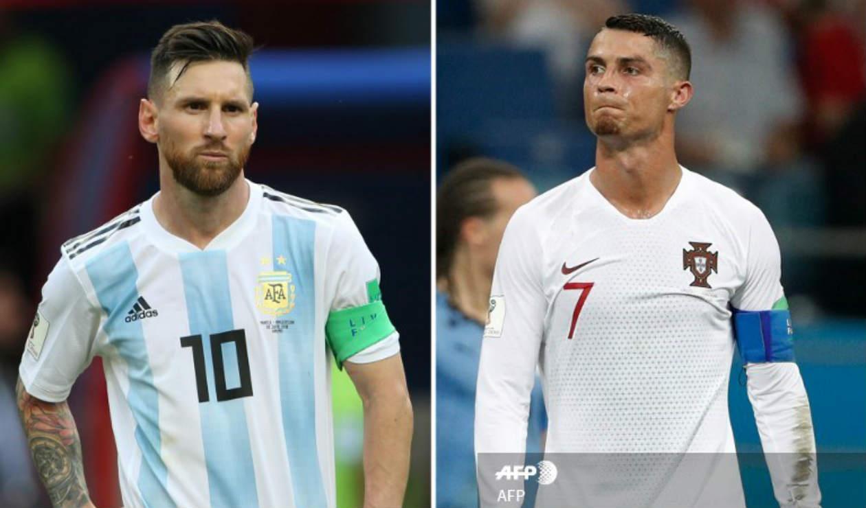 Lionel Messi y Cristiano Ronaldo
