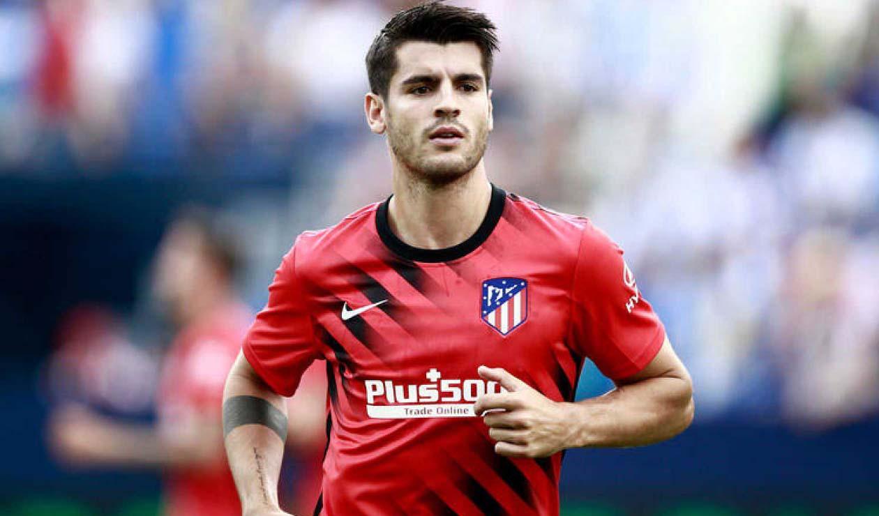 Álvaro Morata, delantero del Atlético de Madrid