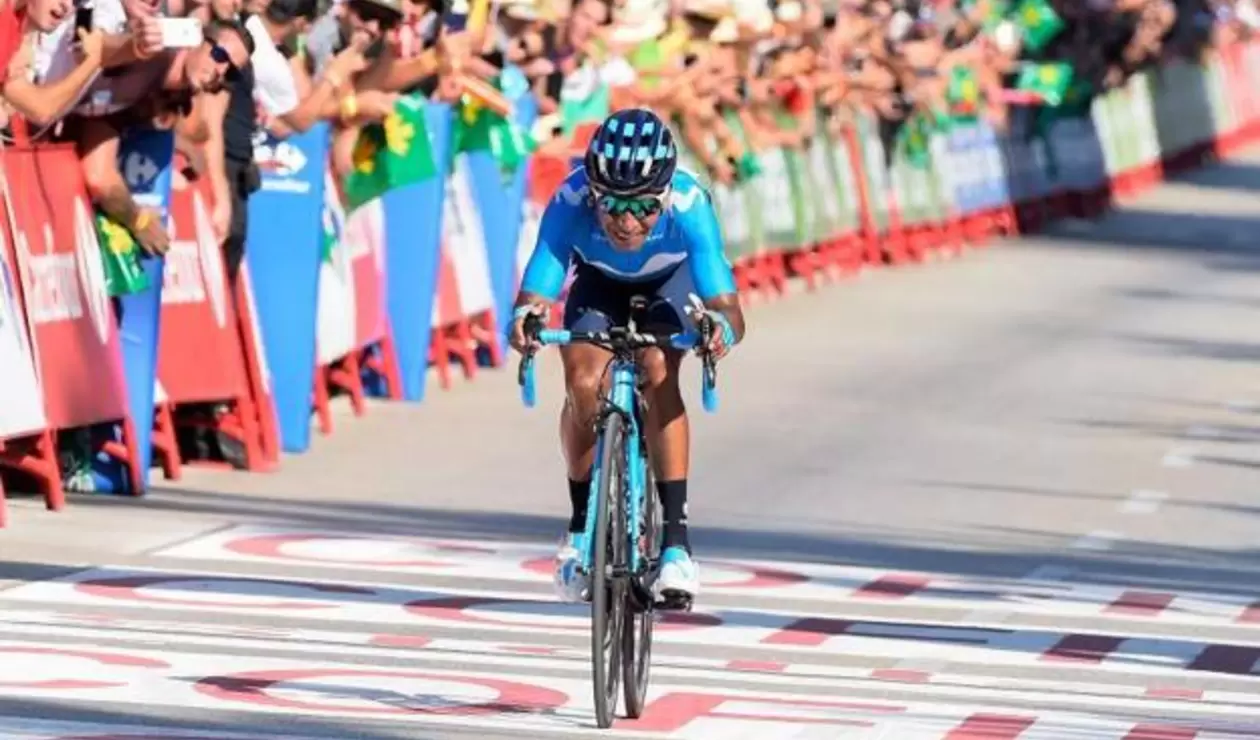 Nairo Quintana ganó la segunda etapa de la Vuelta a España 2019