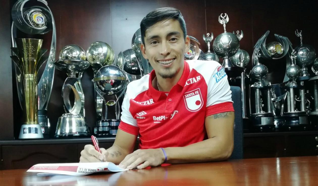 Fabián Sambueza, jugador de Santa Fe