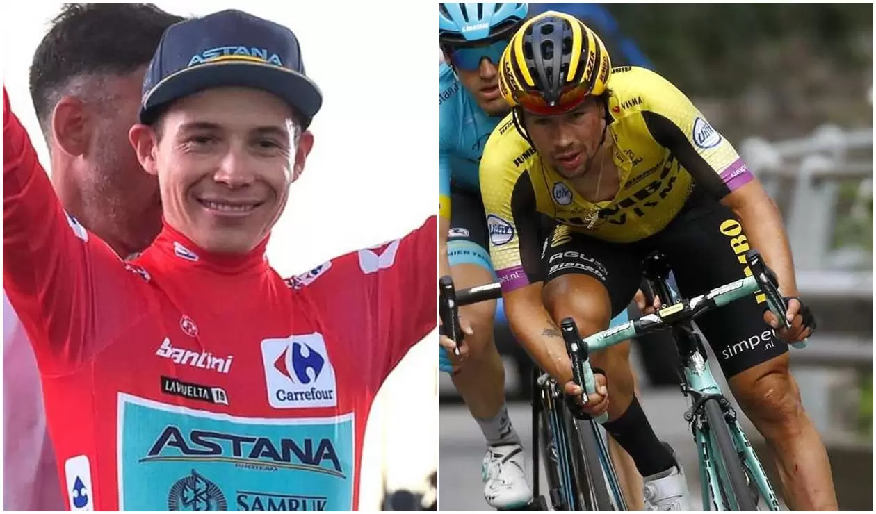 Miguel Ángel López y Primoz Roglic, duelo en la Vuelta a España