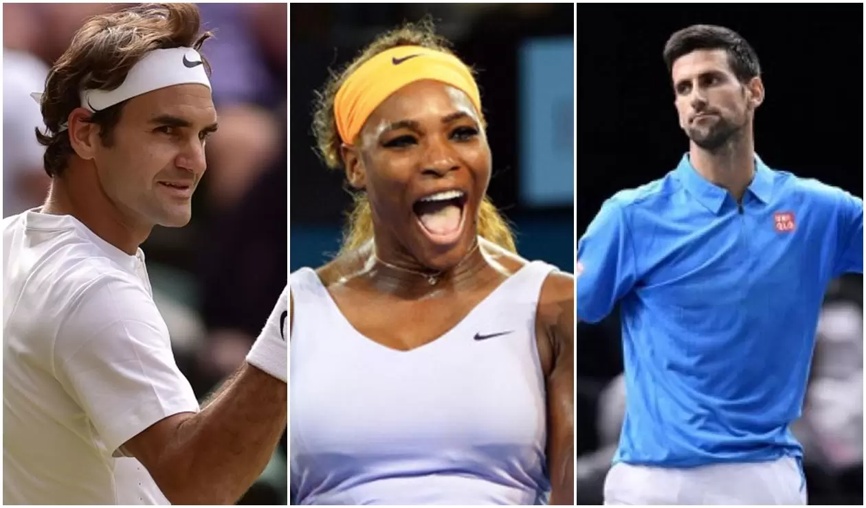 Federer, Serena y Djokovic en el US Open
