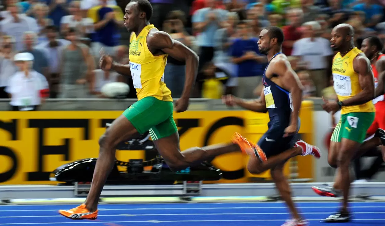 Usain Bolt, el hijo del viento.