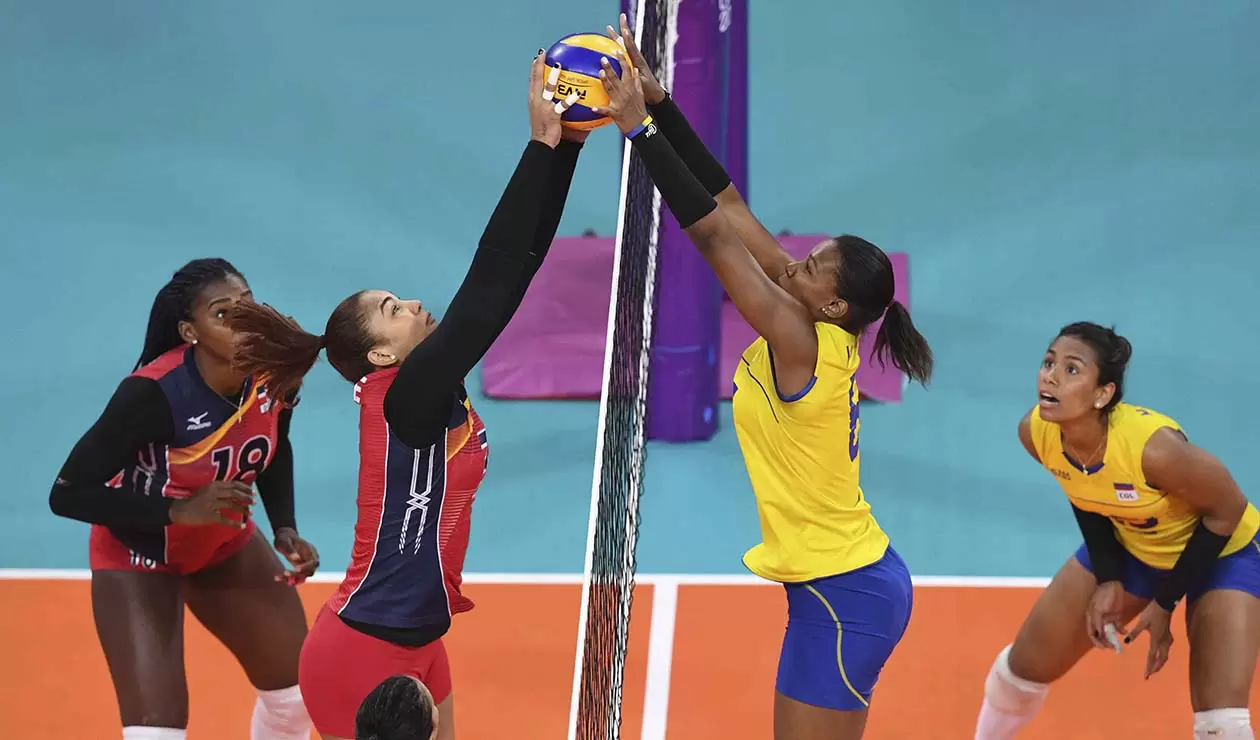 Colombia ganó medalla de plata en voleibol femenino tras perder ante República Dominicana
