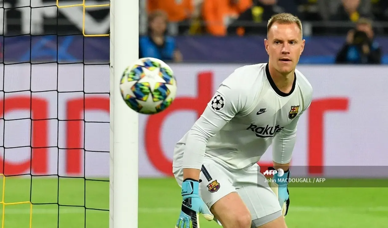 Ter Stegen, arquero del Barcelona