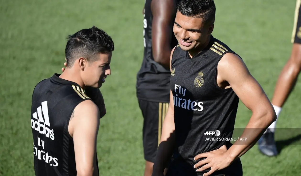 James Rodríguez en el Real Madrid