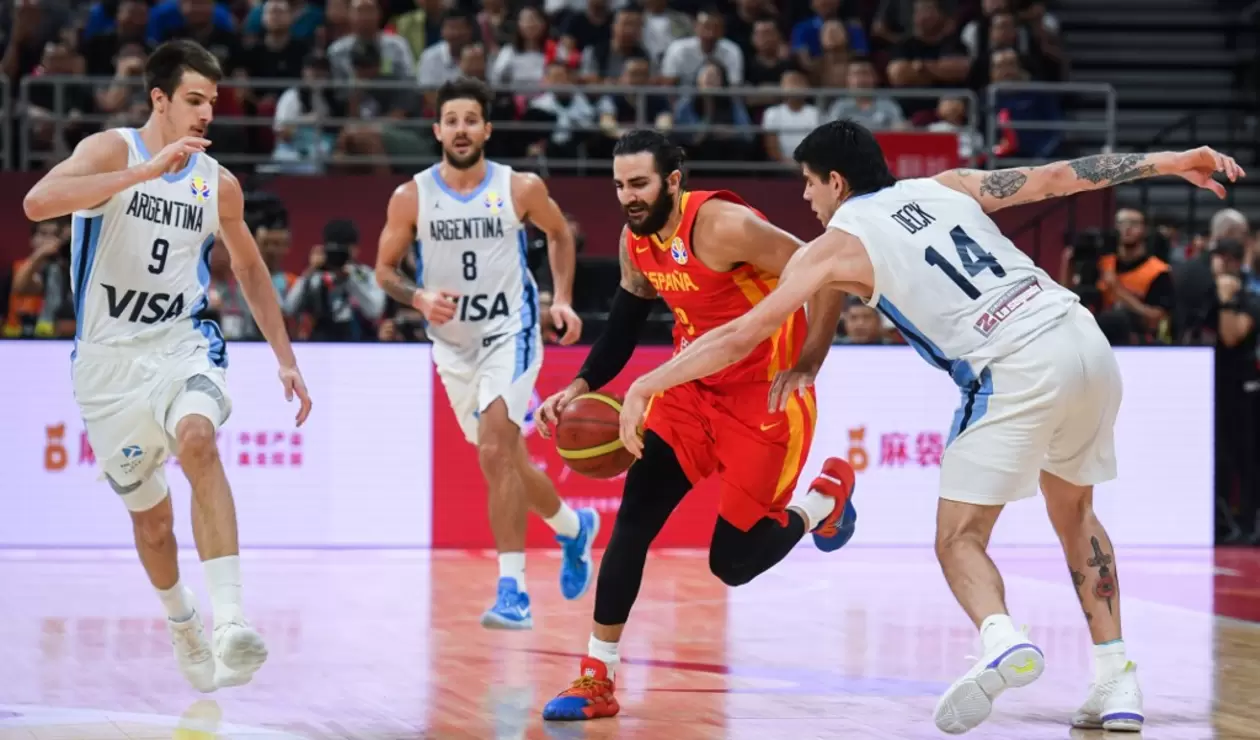 España vs Argentina, Mundial de Baloncesto