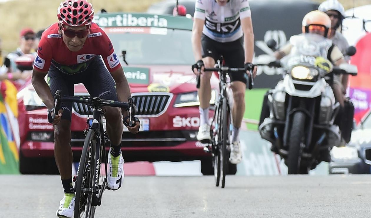 Nairo Quintana y Chris Froome - Vuelta a España 2016