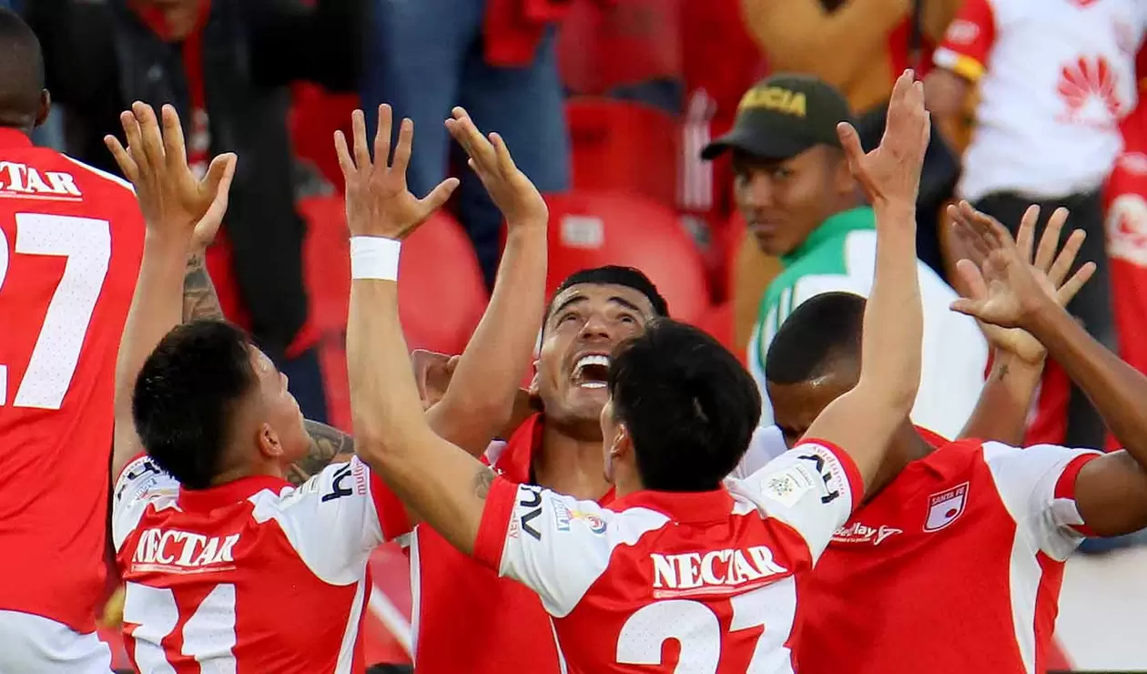 Independiente Santa Fe, Medellín, Liga Águila  