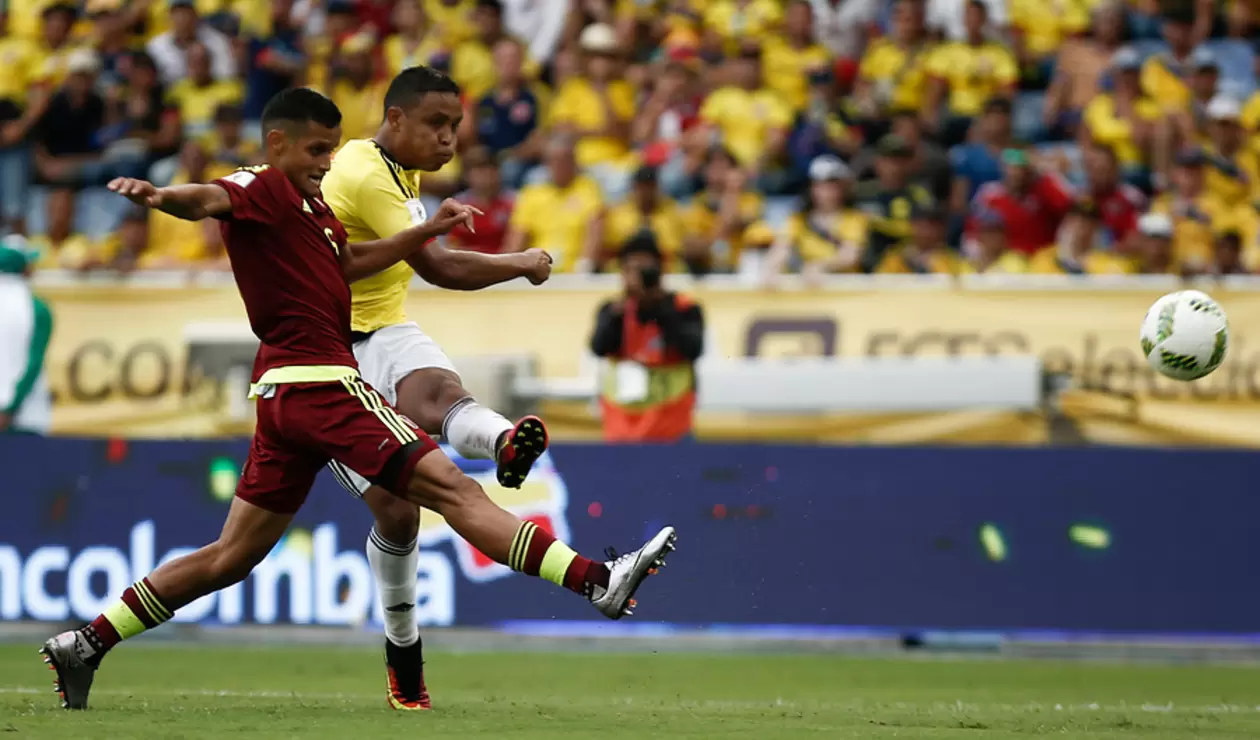 Colombia vs Venezuela - eliminatorias 2018