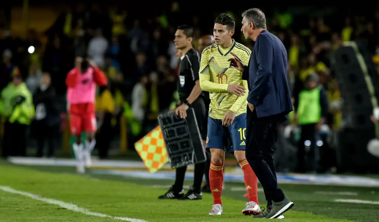 James y Queiroz - Selección Colombia