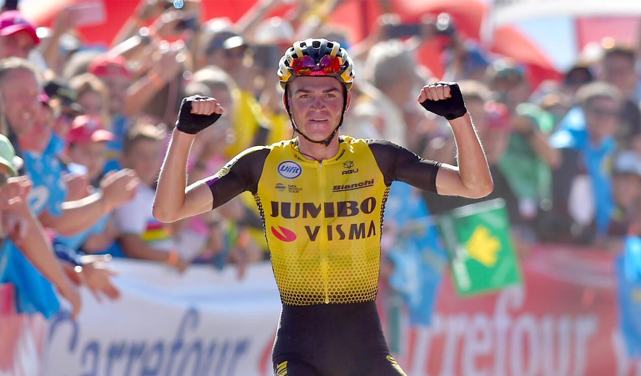 Sepp Kuss (Jumbo-Visma) ganó la etapa 15 de la Vuelta a España