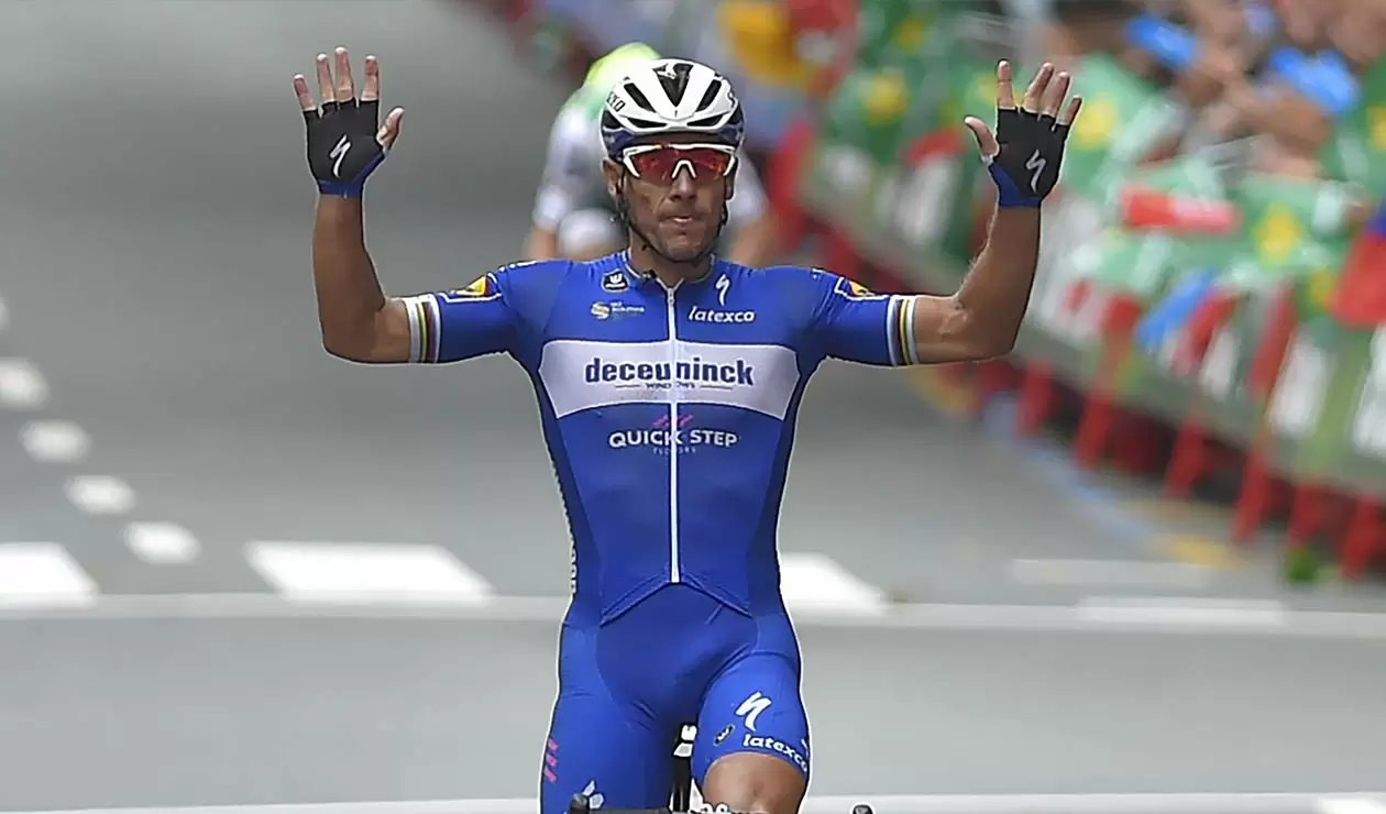 Philippe Gilbert (Quick Step) ganó la etapa 12 de la Vuelta a España