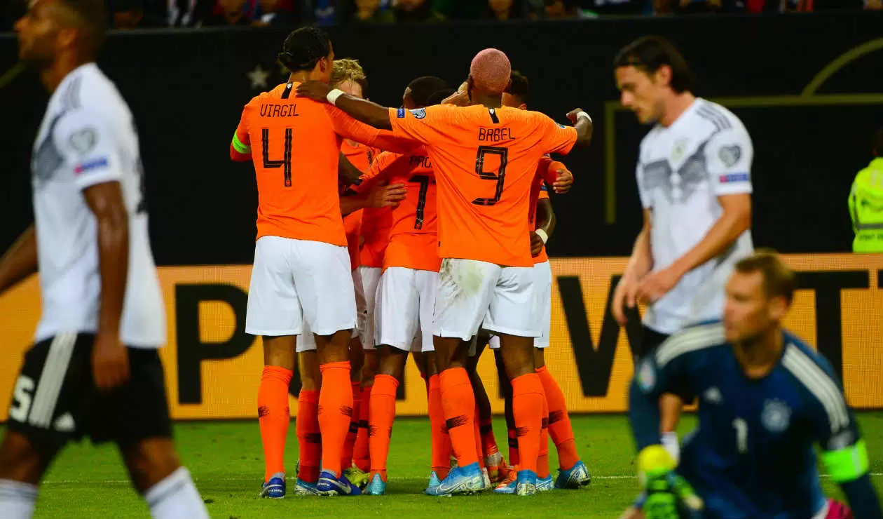 Holanda derrotó a Alemania