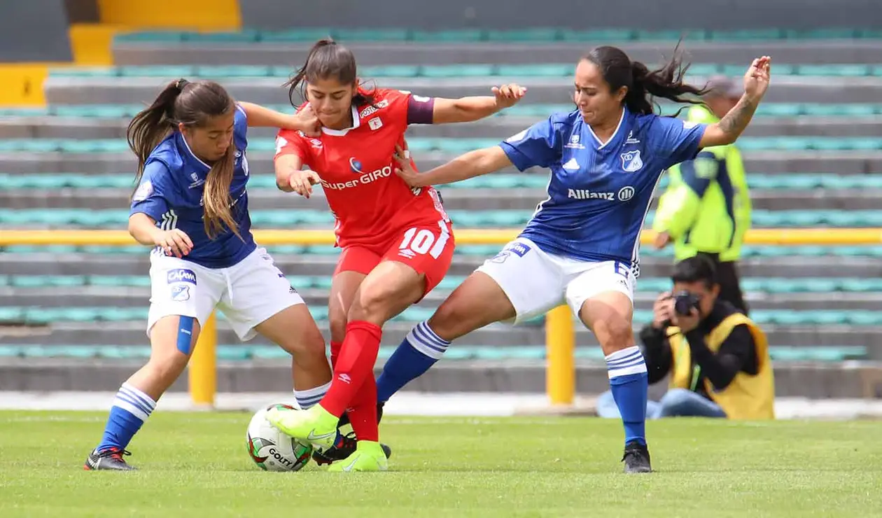 Millonarios vs América - Liga femenina