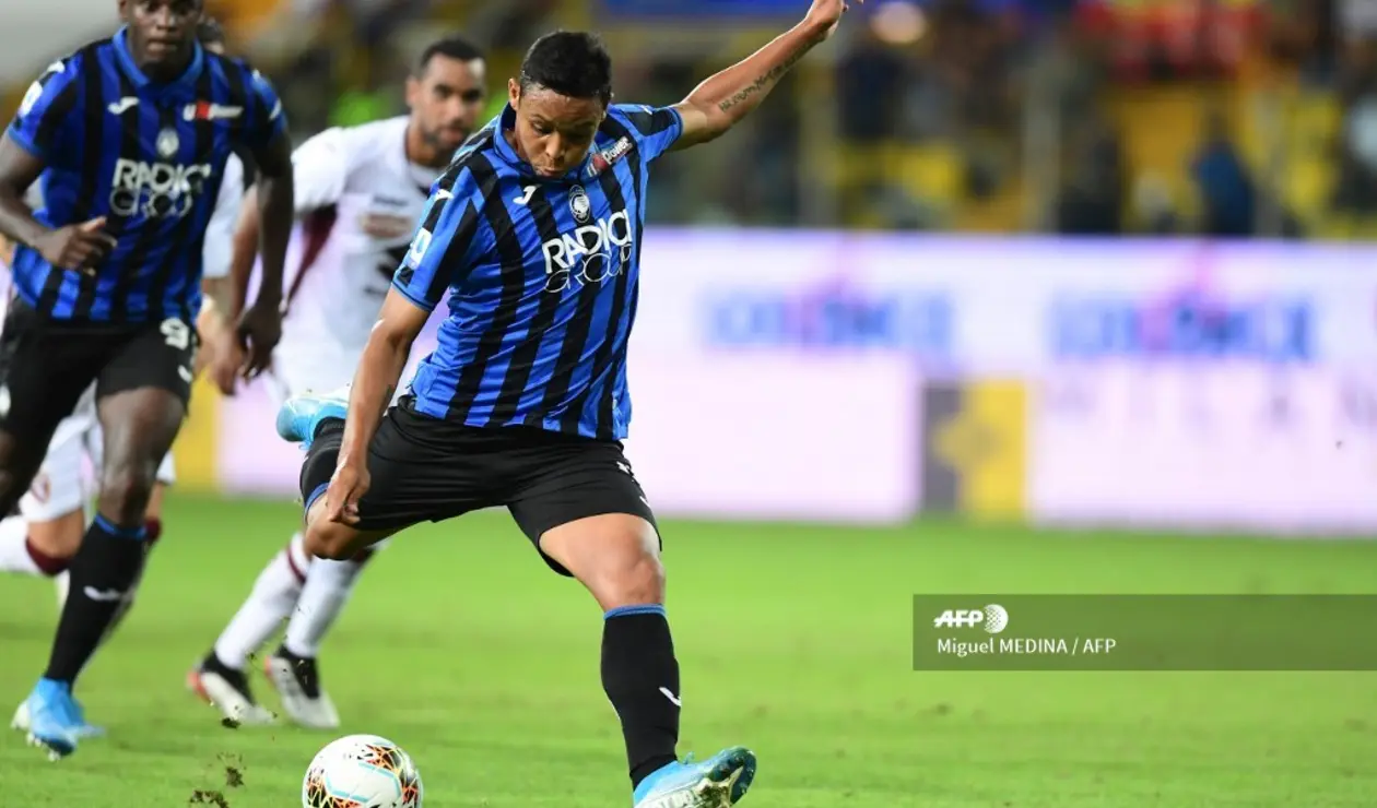 Luis Fernando Muriel, delantero colombiano de Atalanta