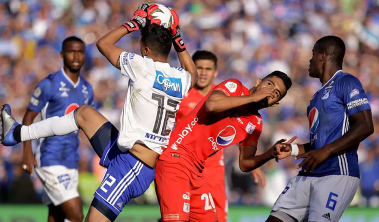 Millonarios vs América Liga Águila I 2019