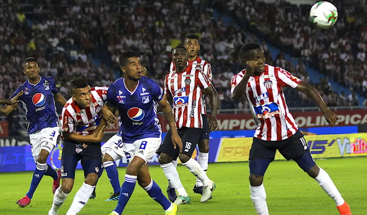 Junior vs Millonarios - Liga Águila 2019-2