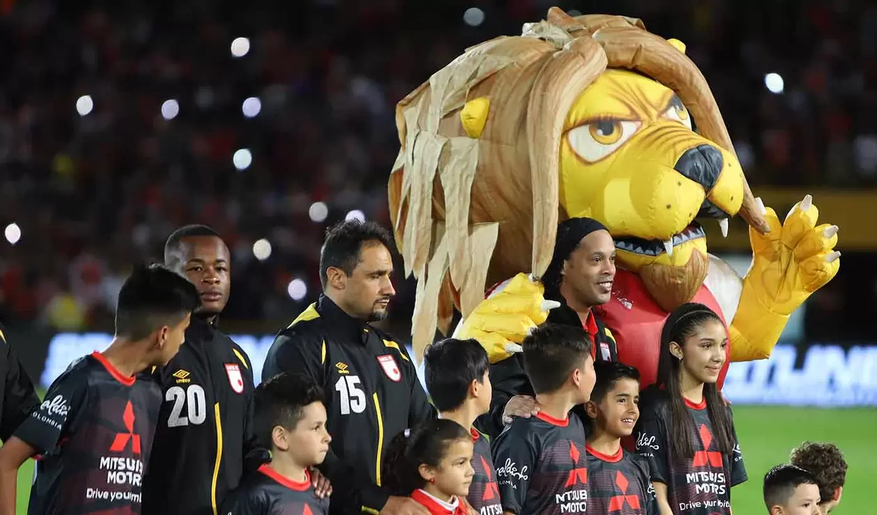 Ronaldinho en Colombia