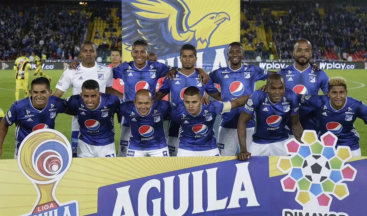 Millonarios, equipo formado Liga Águila II 2019