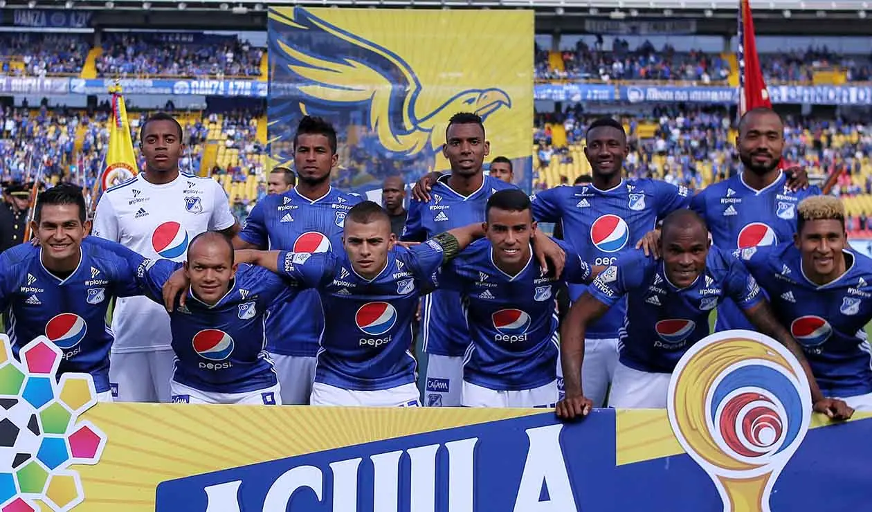 Millonarios, equipo formado