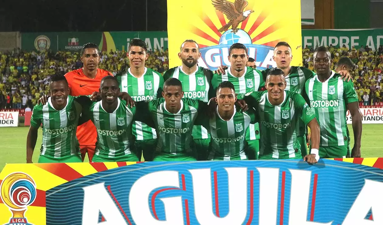 Atlético Nacional, equipo formado