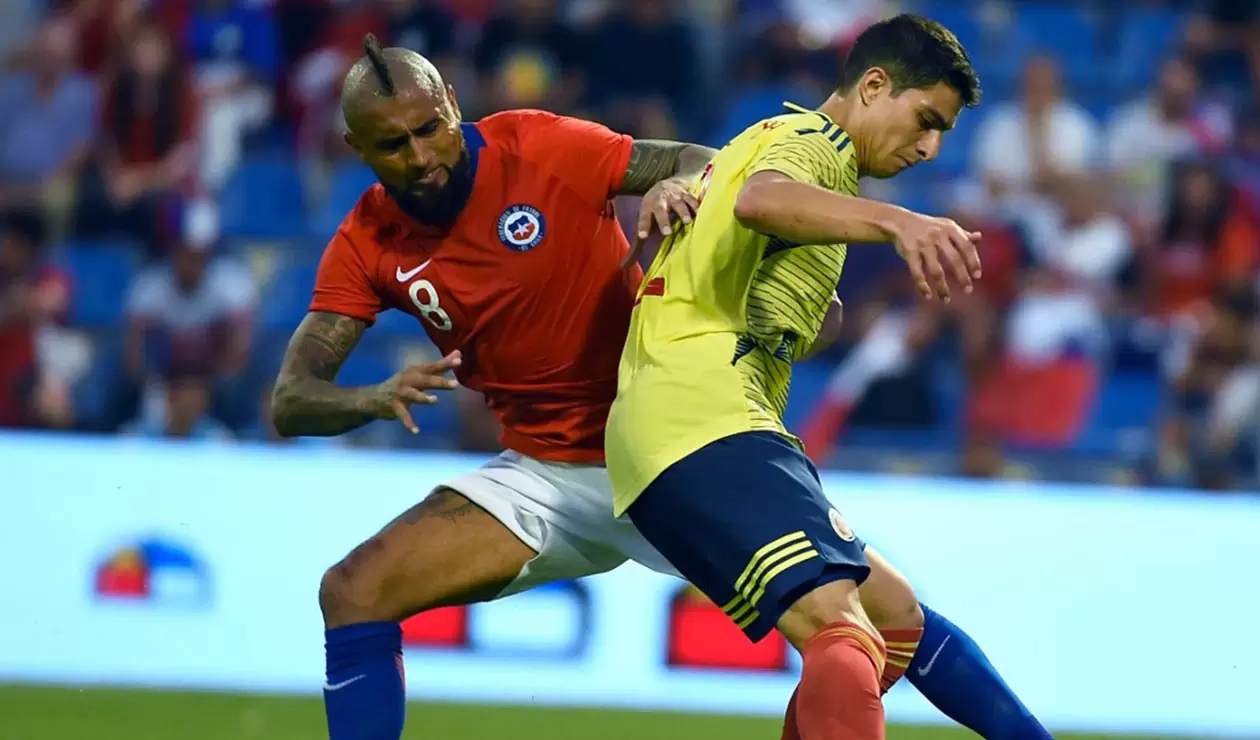 Colombia vs Chile amistoso - Stefan Medina