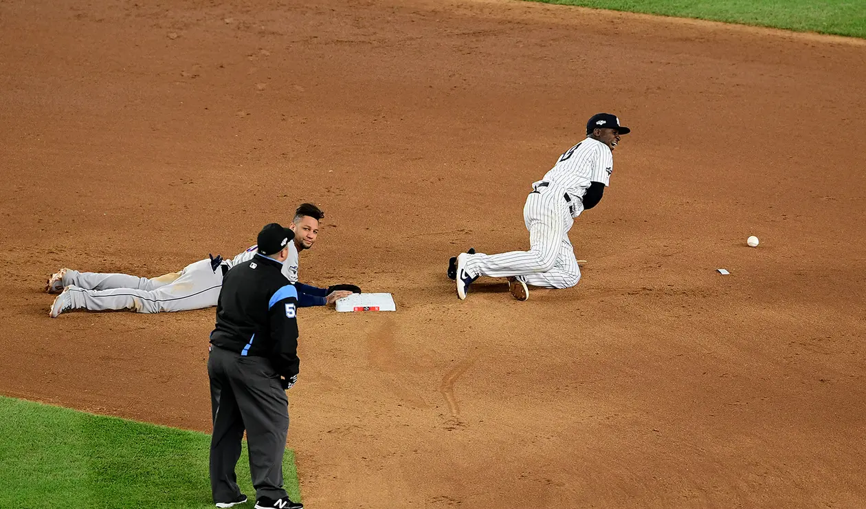 Los Yankees enfrentando a los Astros en Nueva York