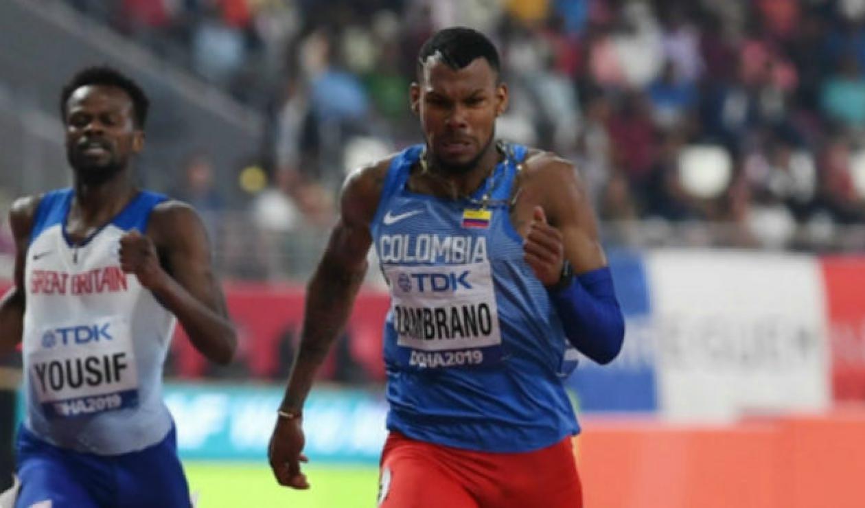 Anthony Zambrano medalla de plata en Mundial de Atletismo