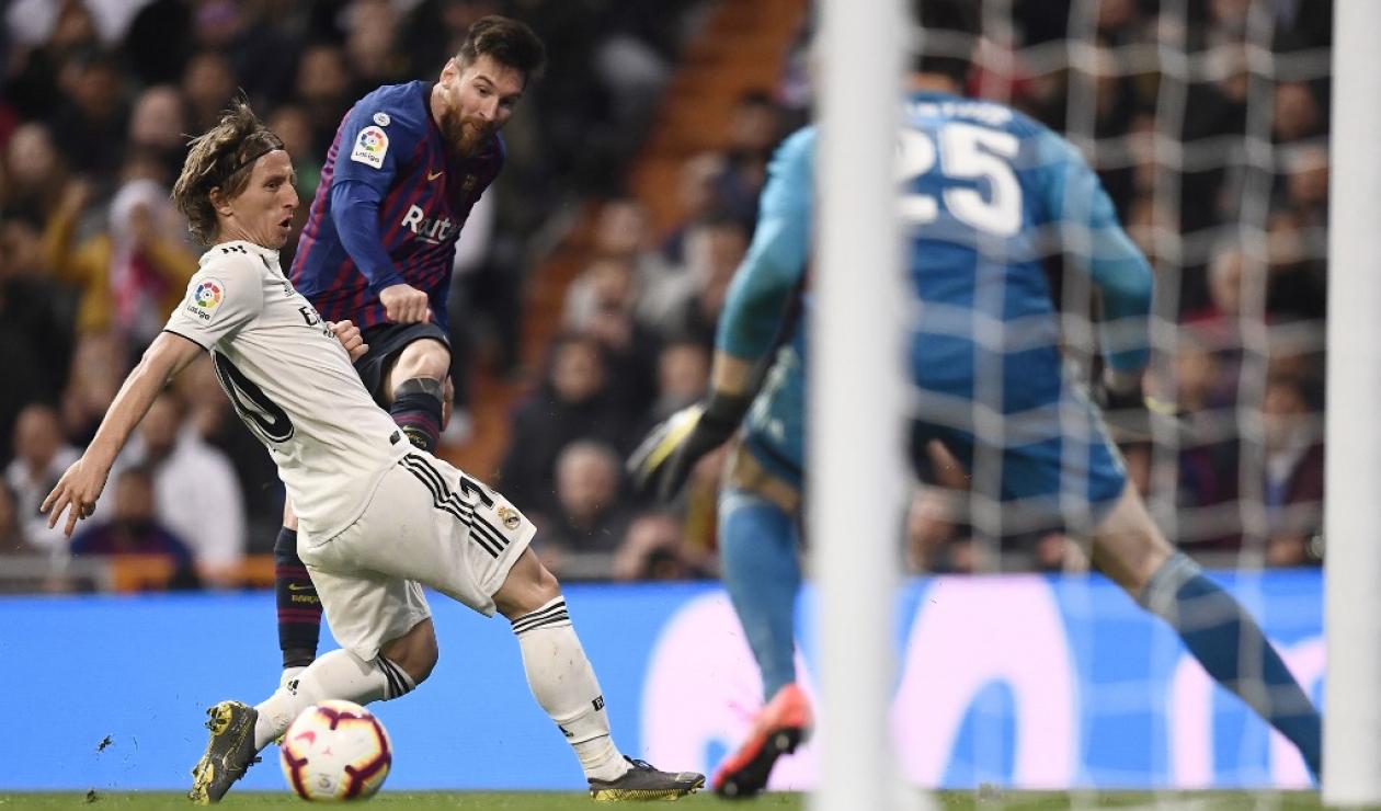 Barcelona vs Real Madrid, liga española