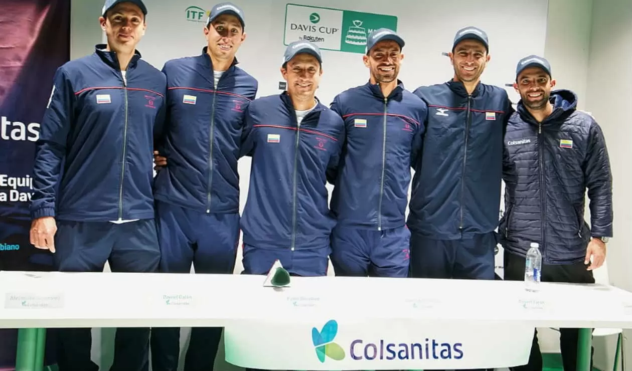Equipo colombiano Copa Davis