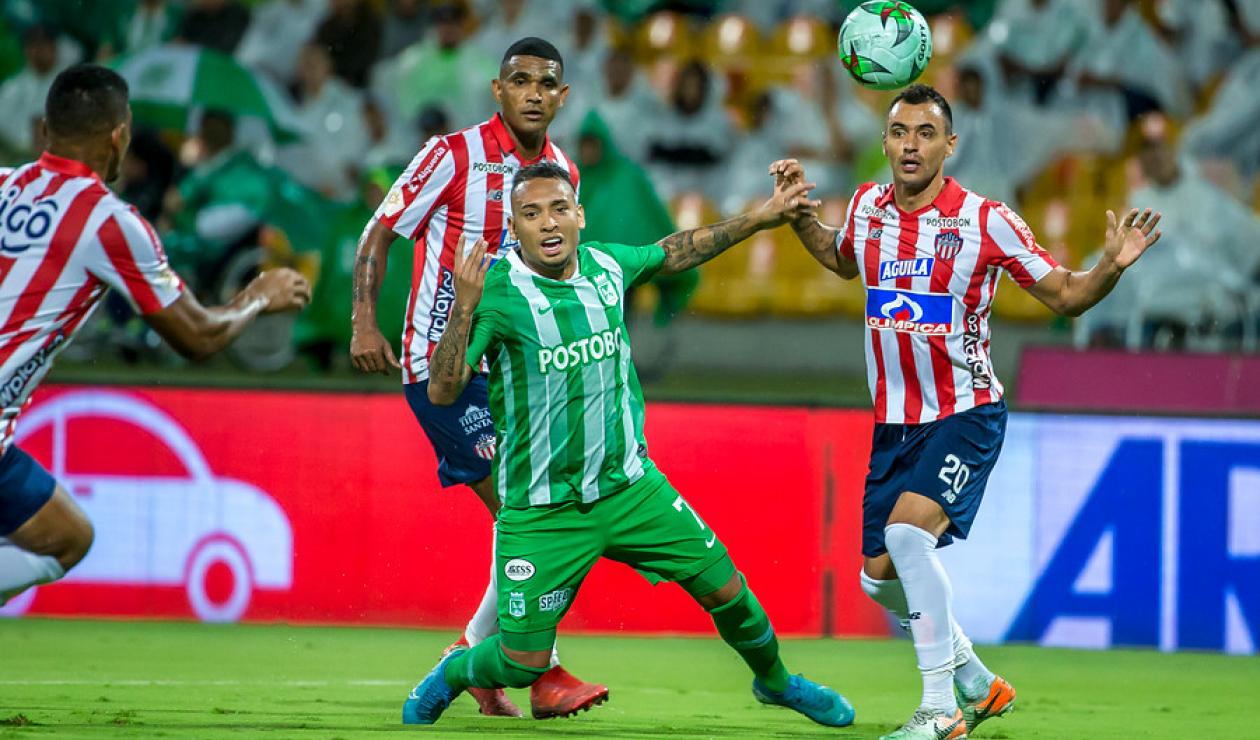 Nacional vs Junior, Liga Águila