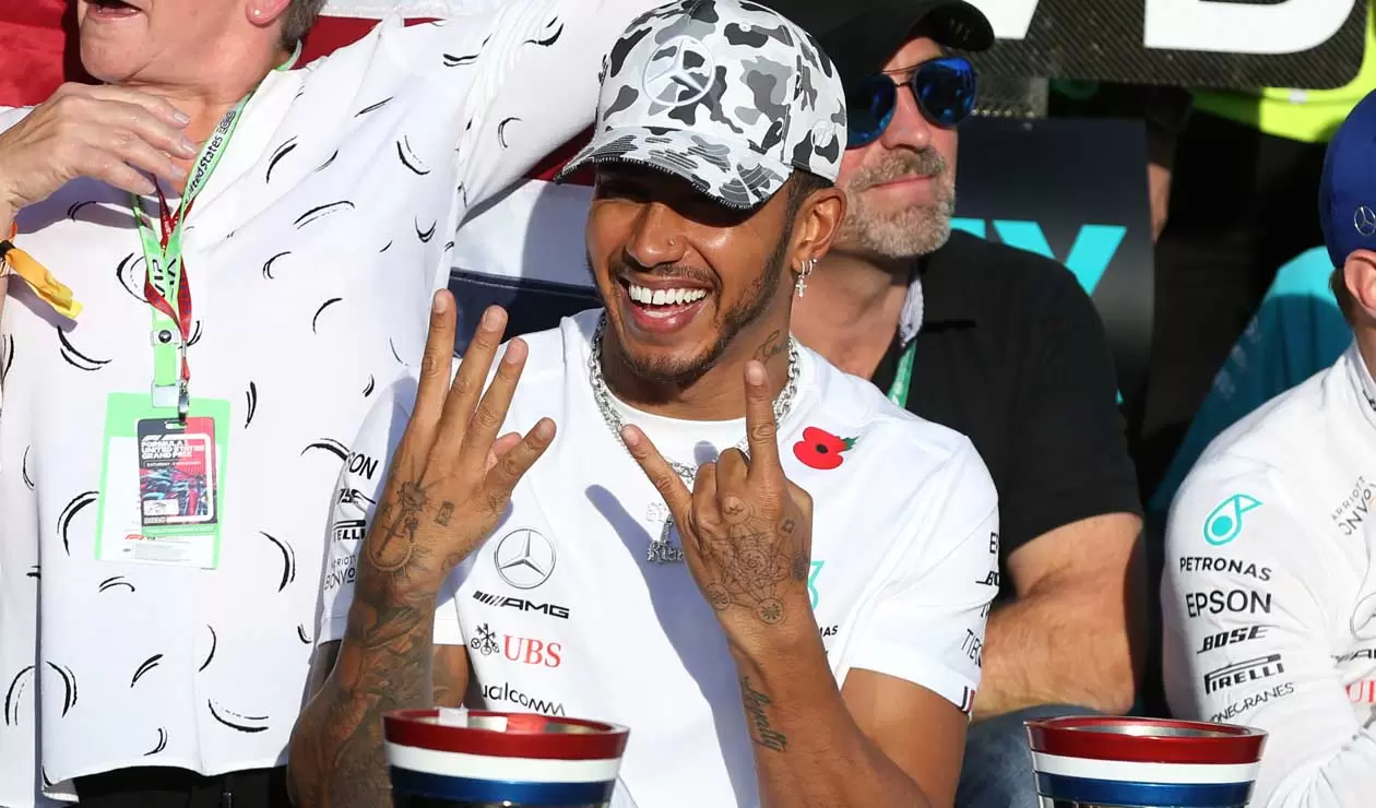 Lewis Hamilton ganó su sexto título de la Fórmula 1