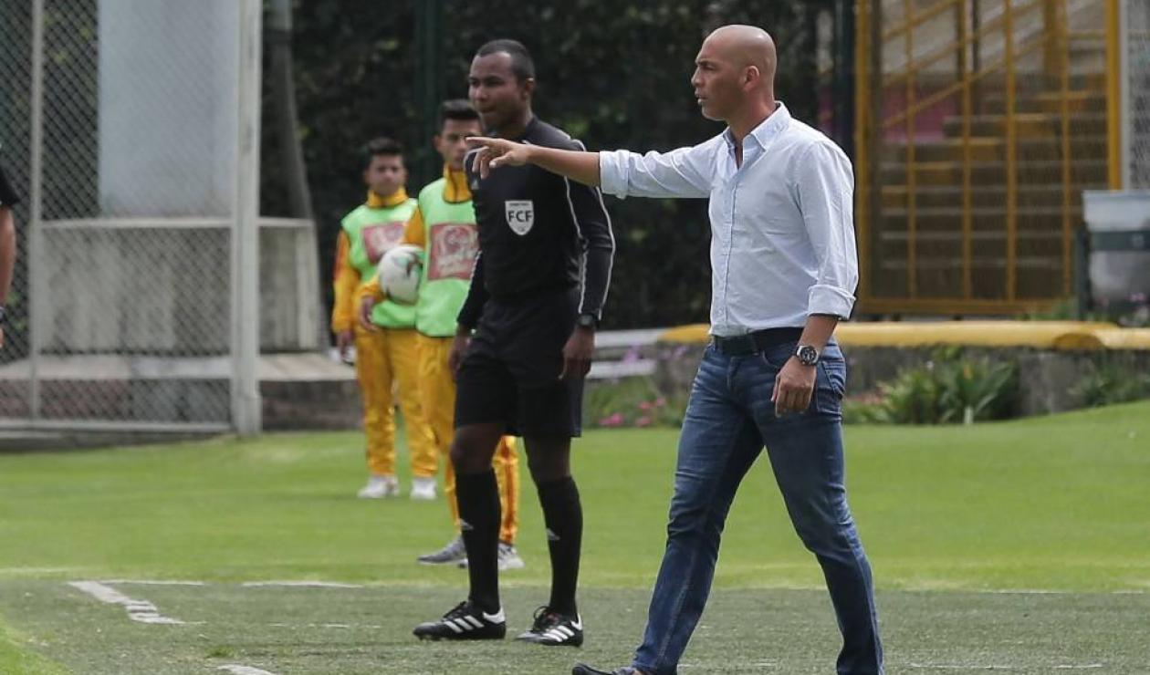 Mayer Candelo, técnico de Cortuluá