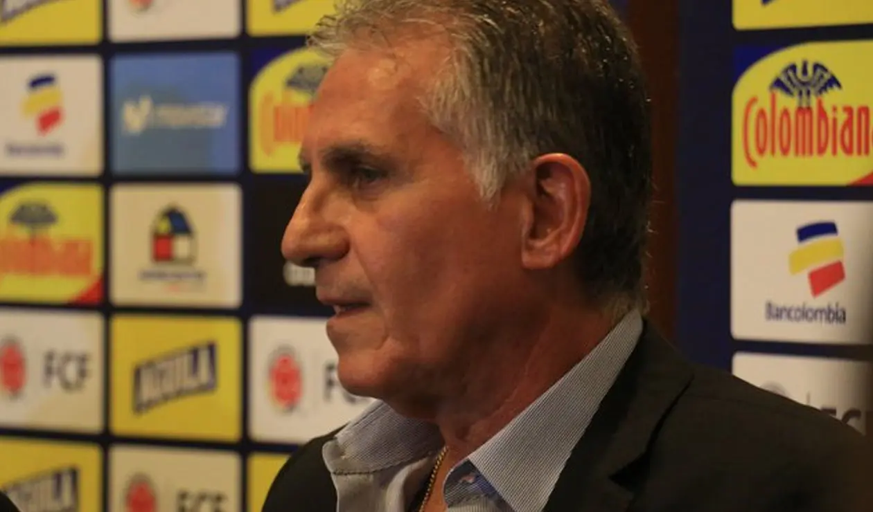 Carlos Queiroz, técnico de la Selección Colombia