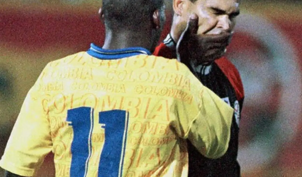 Tino Asprilla y Chilavert
