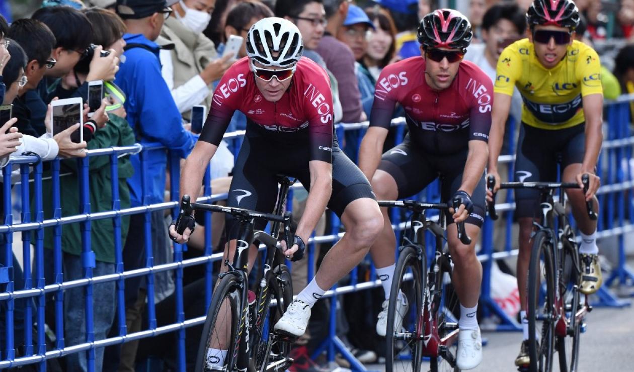 Egan Bernal y Chris Froome - INEOS
