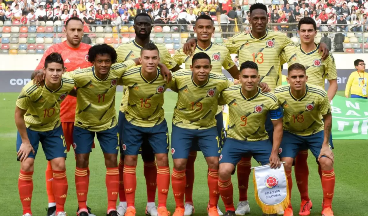 Selección Colombia, equipo formado