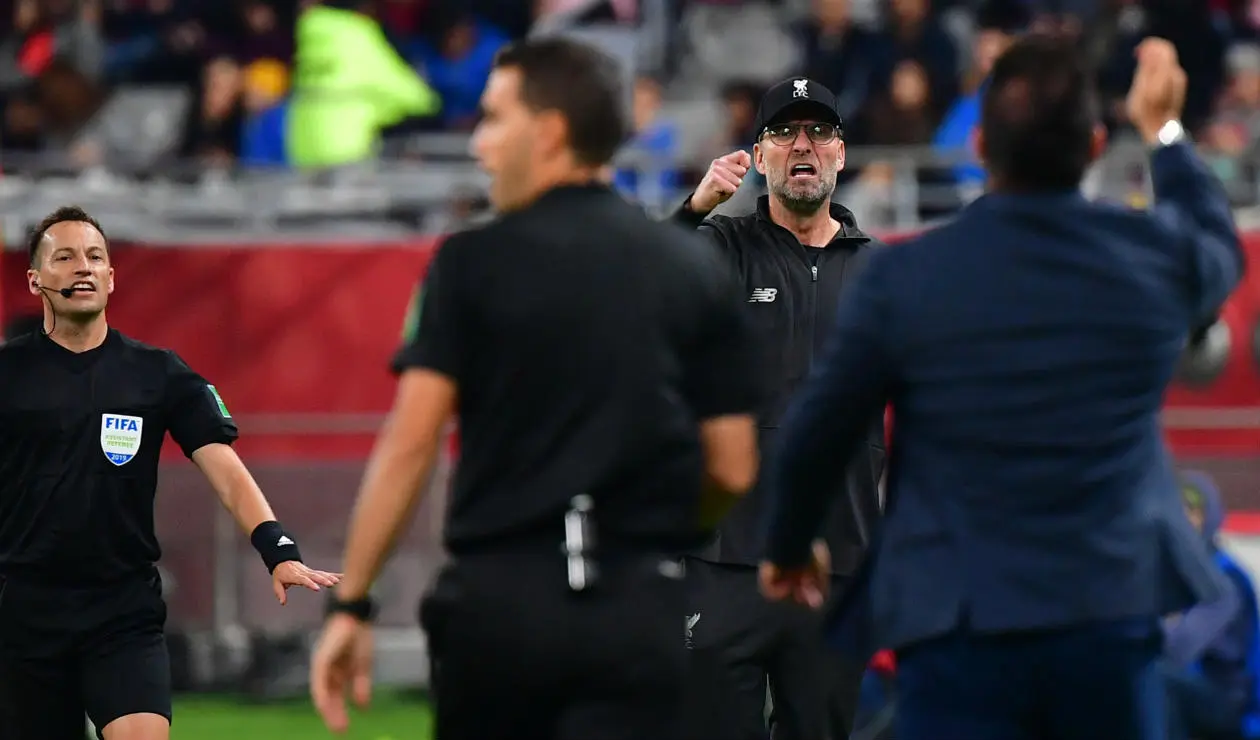 Antonio Mohamed y Jürgen Klopp en el Mundial de Clubes