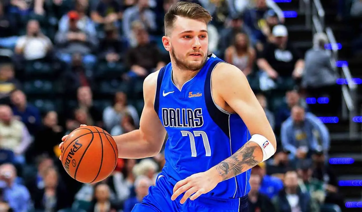 Esloveno Doncic, jugador del equipo de Dallas