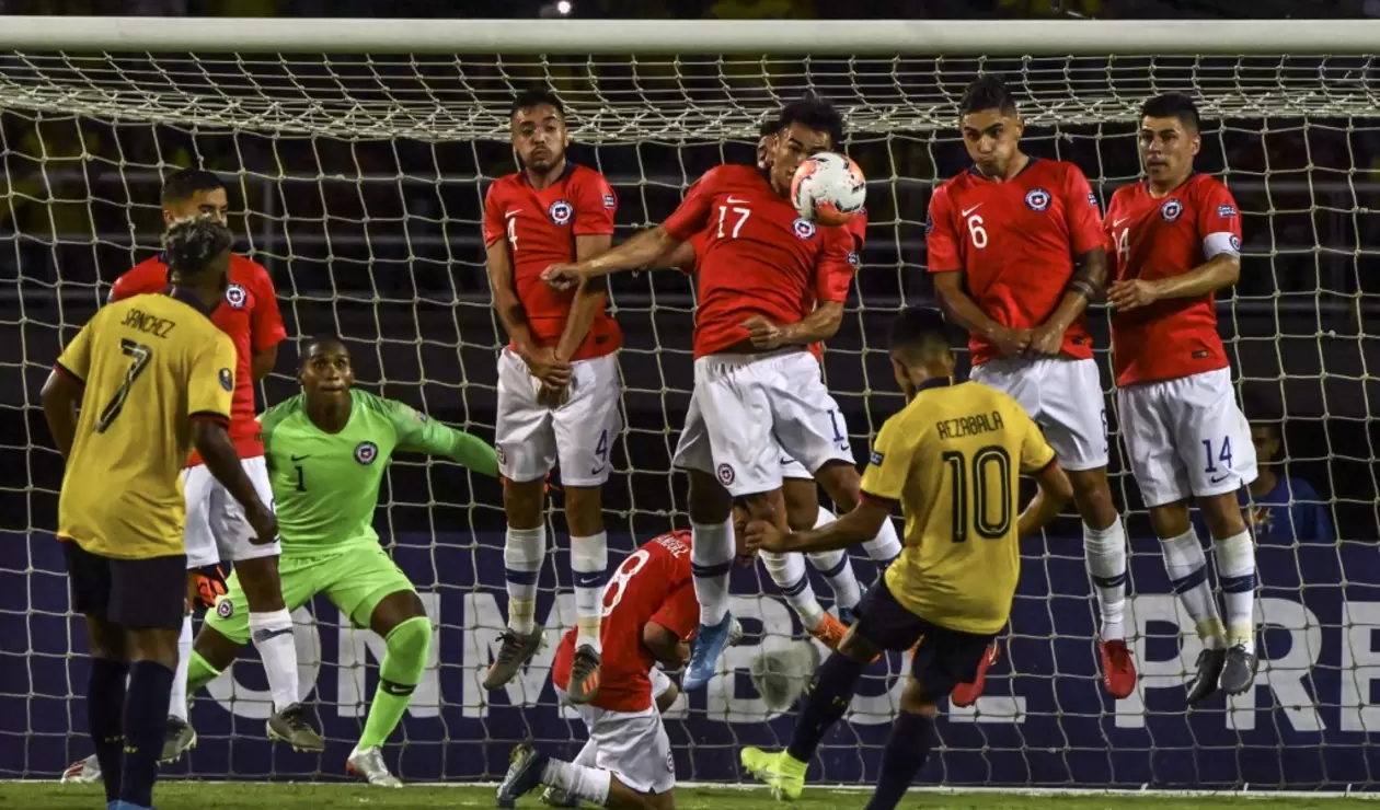 Chile vs Ecuador Preolímpico Sub 23