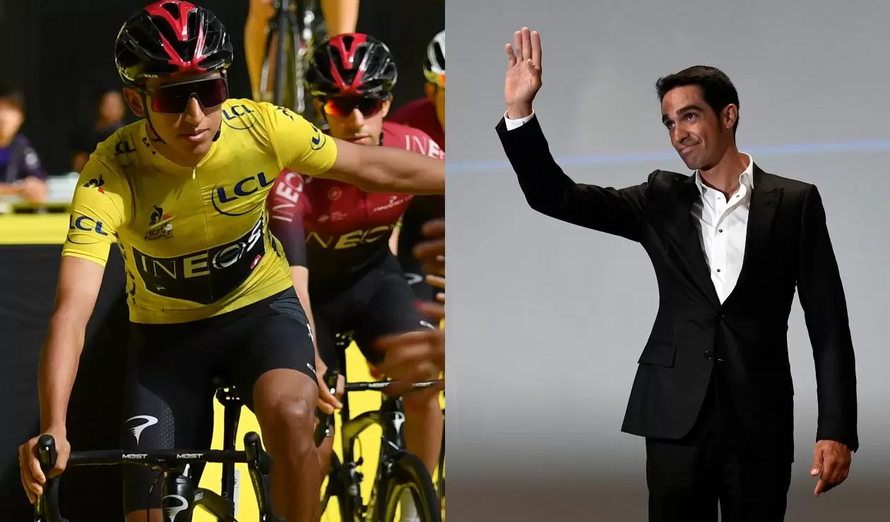 Egan Bernal - Alberto Contador
