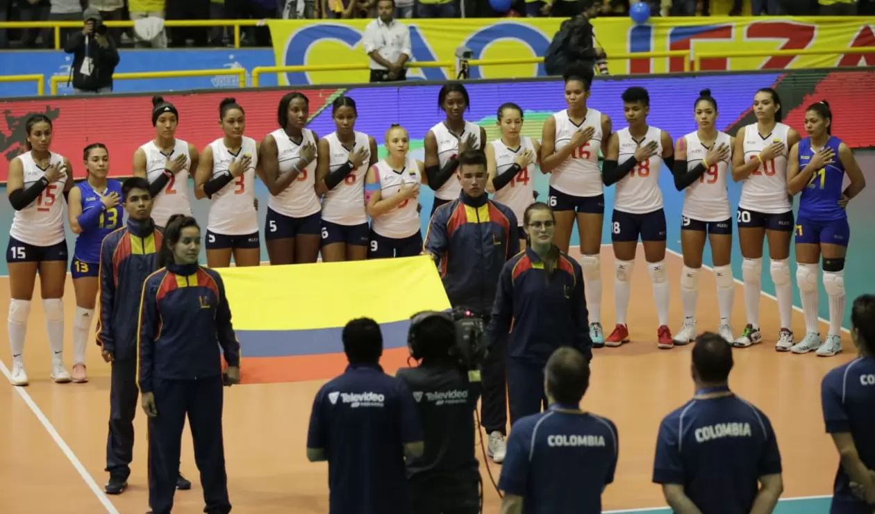 Colombia Vs. Perú - Voleibol