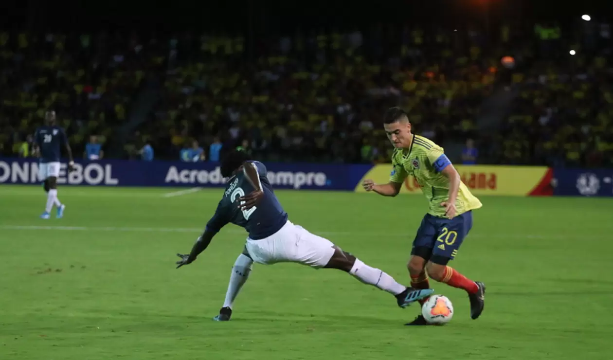 Eduard Atuesta, capitán de la Selección Colombia sub-23