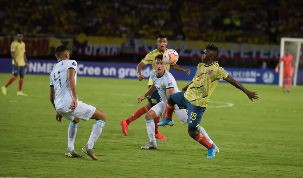 Colombia vs Argentina Preolímpico Sub 23