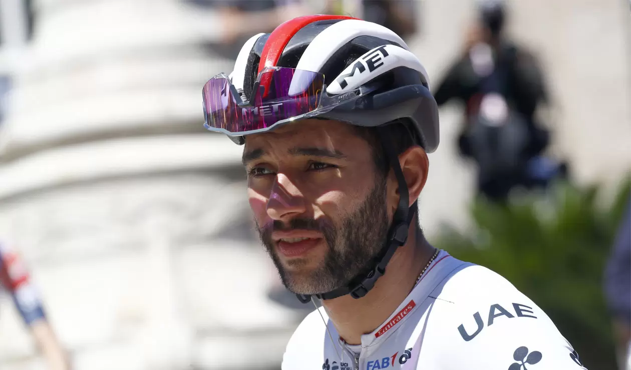 Fernando Gaviria, ciclista colombiano del UAE 