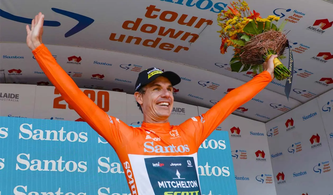 Daryl Impey, nuevo líder del Tour Down Under