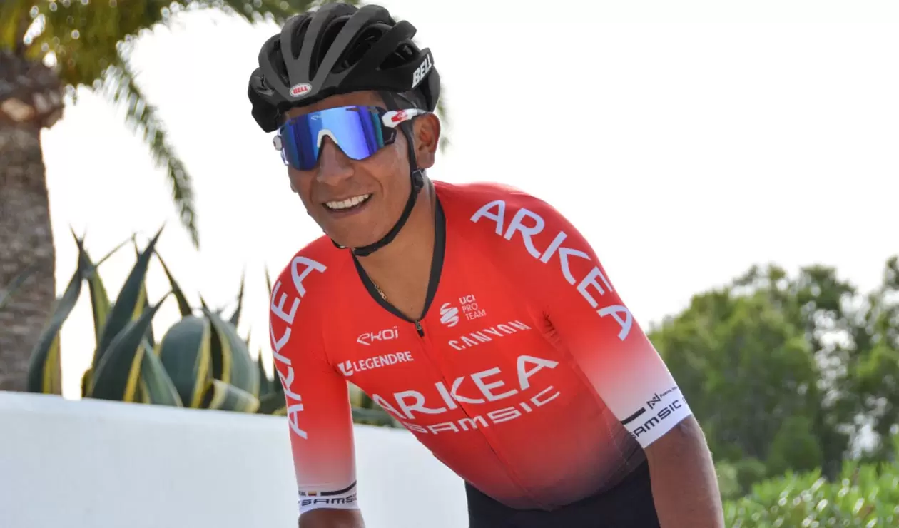 Nairo Quintana, ciclista colombiano del Arkea