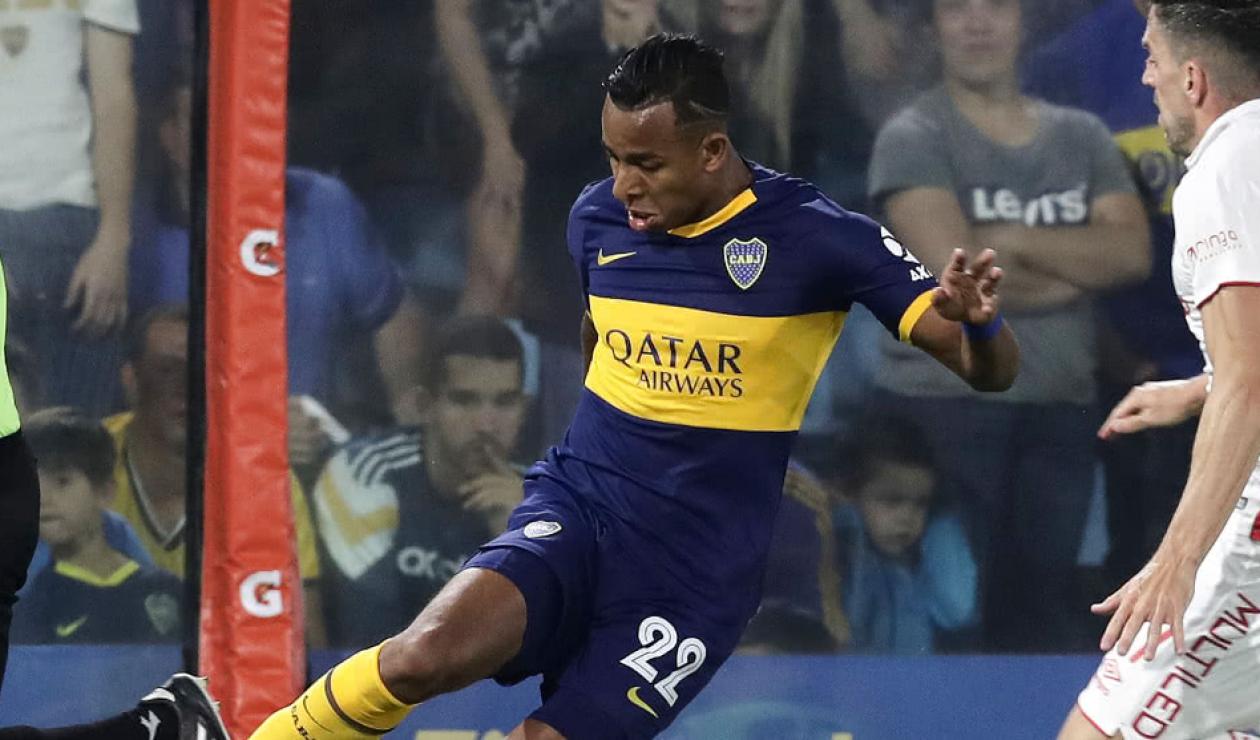 Sebastián Villa, jugador de Boca Juniors