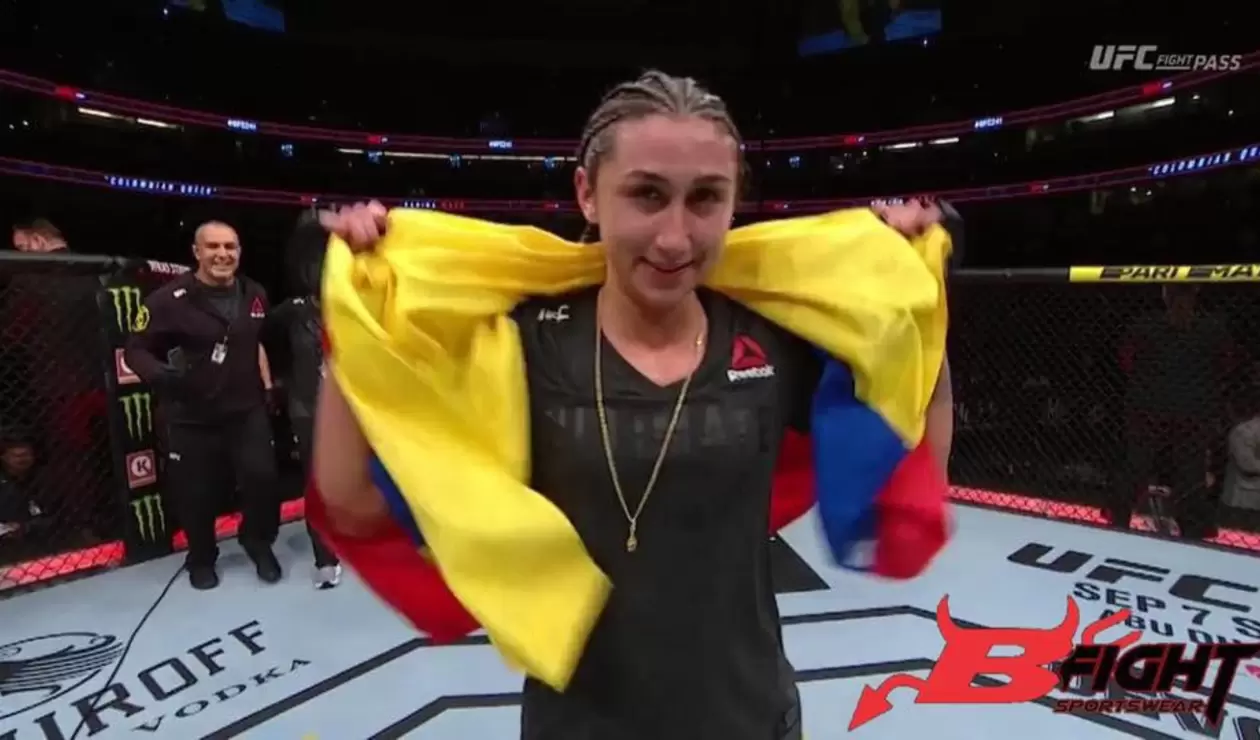 Colombiana Sabina Mazo en UFC